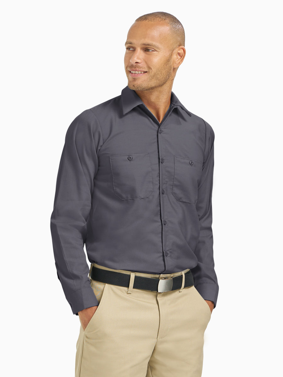 Men's Industrial Work Shirt – ICO Uniforms