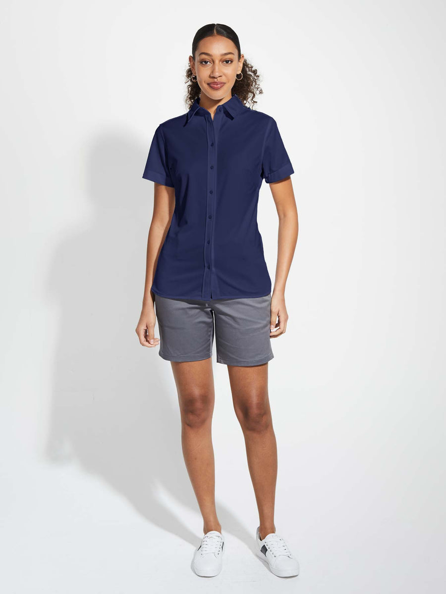 Ladies' X1 Performance Knit Shirt | Stylish Corporate Uniforms And ...