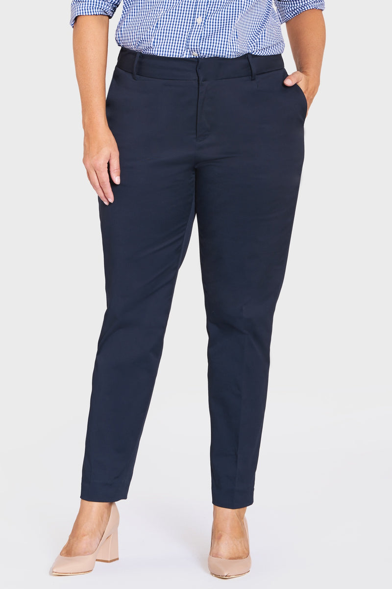 Ladies' Jordan Stretch Chino - Navy main image 1
