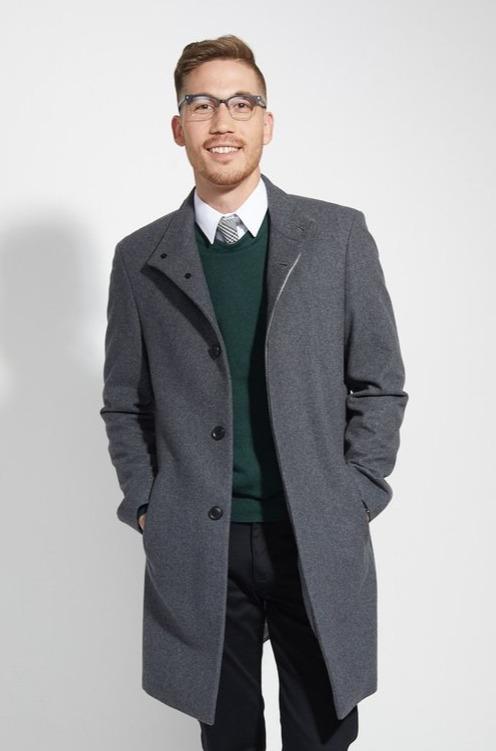 Bay mens best sale overcoats