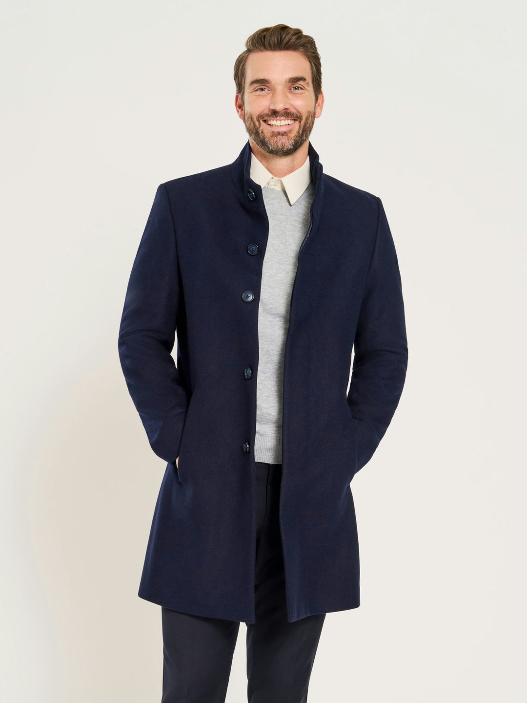 Men's Valor Coat - Navy – ICO Uniforms