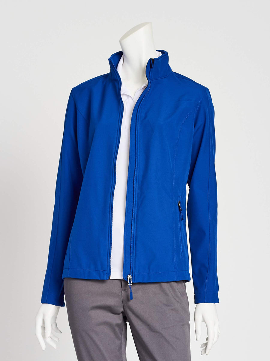 Ladies' Core Soft Shell Jacket - True Royal – ICO Uniforms