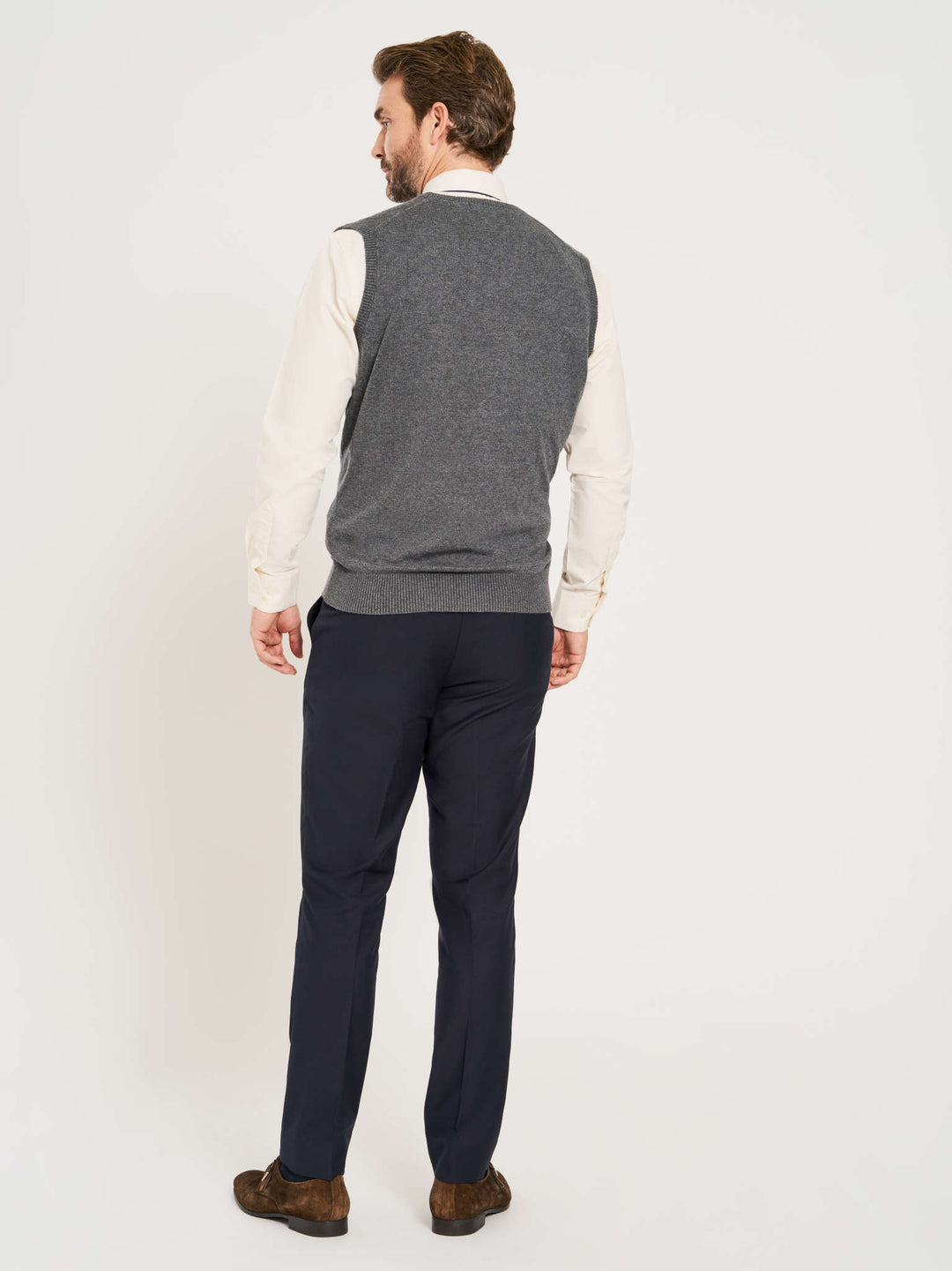 Men's V-Neck Sweater Vest | Stylish Corporate Uniforms and Career