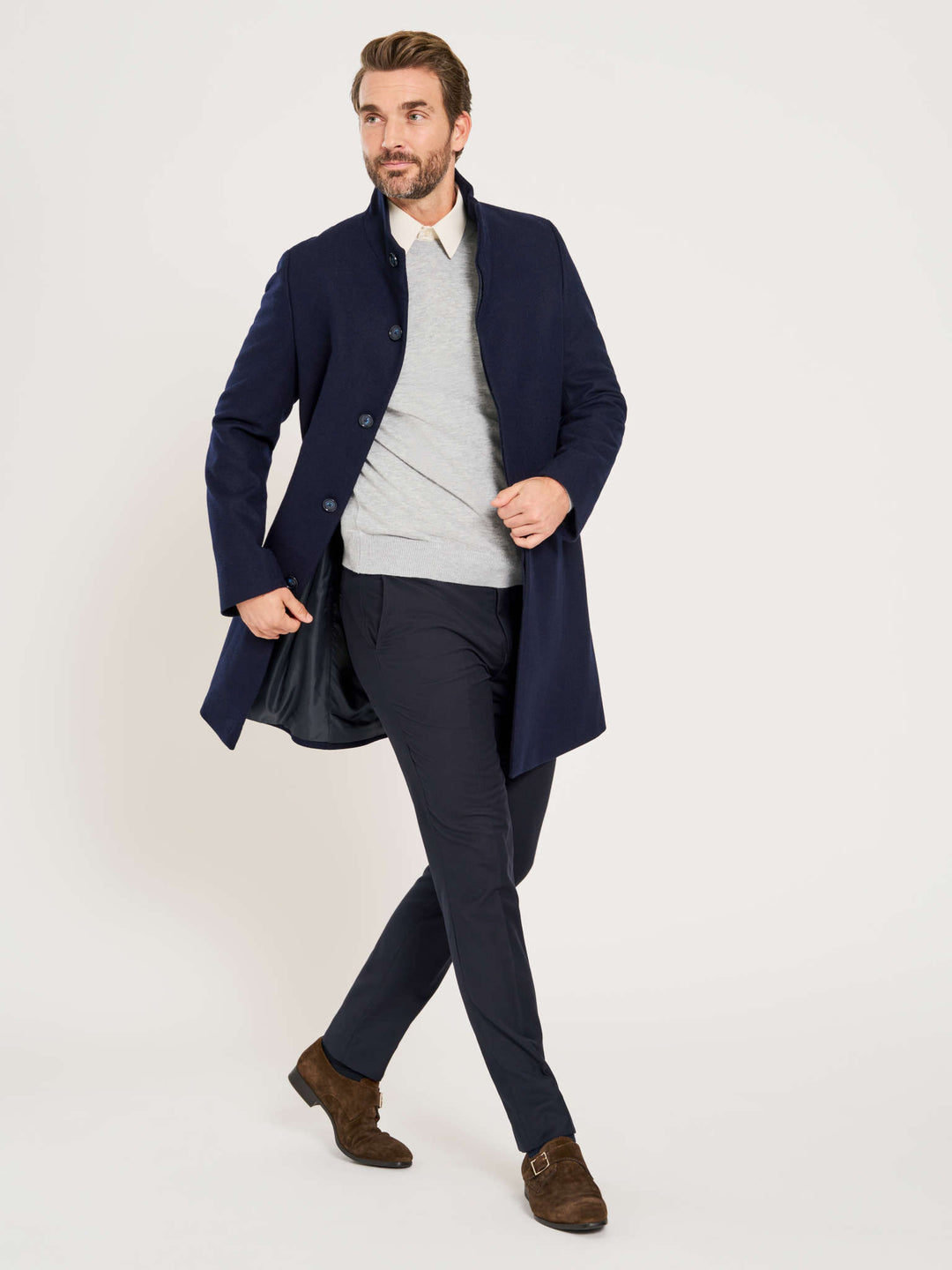 その他 HYSFORM COAT OF ARMS KNIT JACKET NAVY XL Men's Valor Coat - Navy – ICO Uniforms
