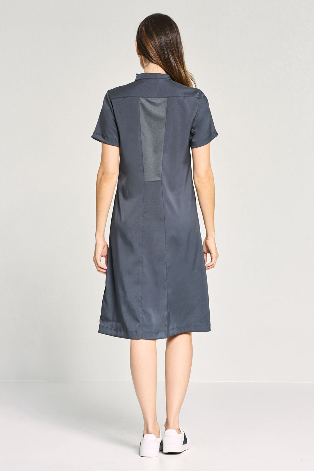Ladies' Housekeeping Dress with Mesh – ICO Uniforms