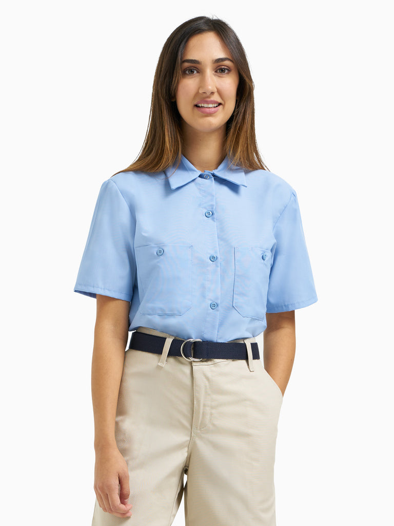 Ladies' Industrial Work Shirt Short Sleeve