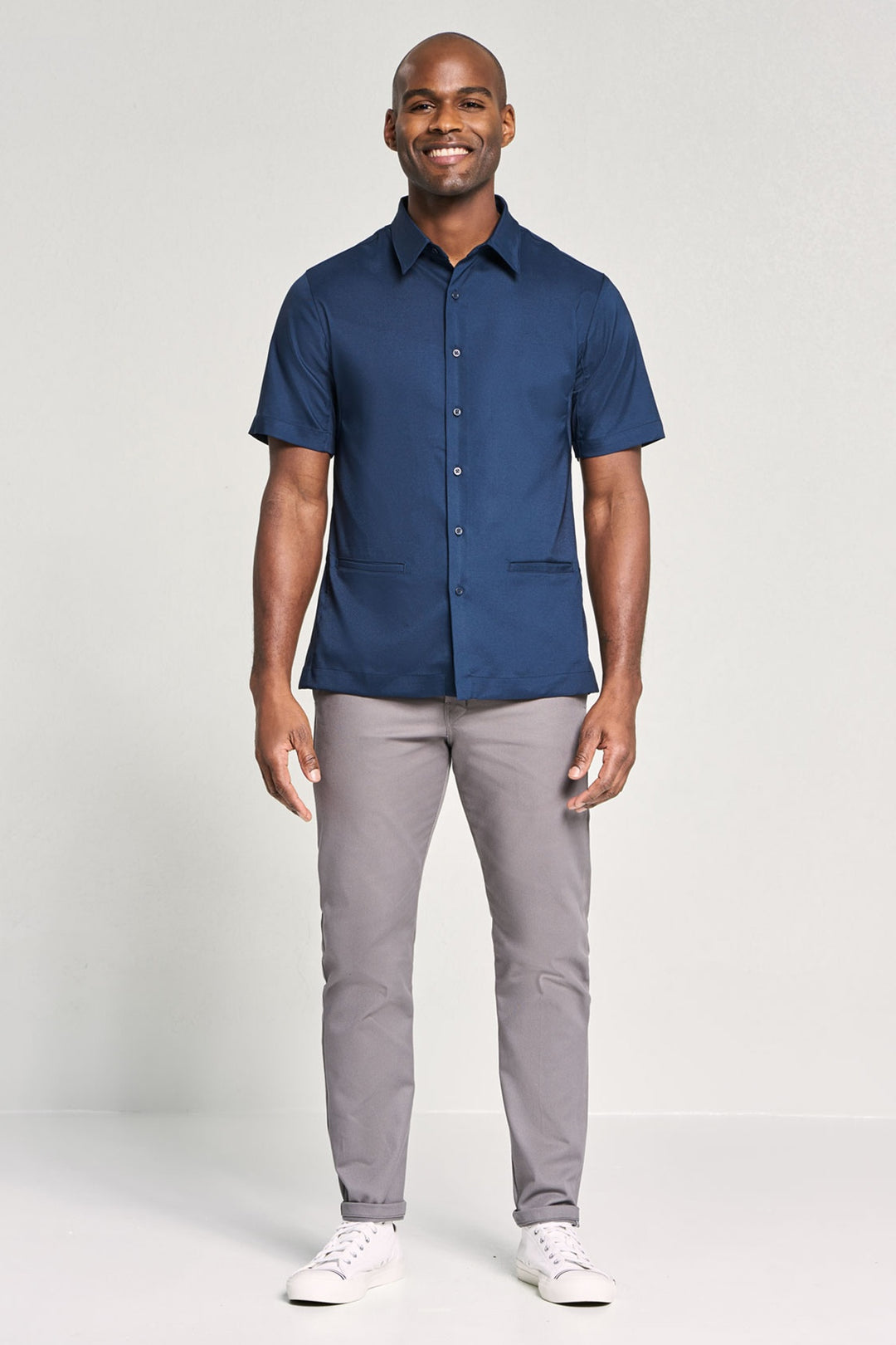 Men's Housekeeping Tunic with Mesh – ICO Uniforms