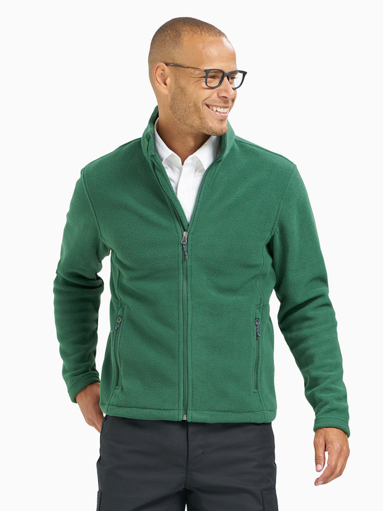 Men's Essential Full Zip Fleece Jacket – ICO Uniforms