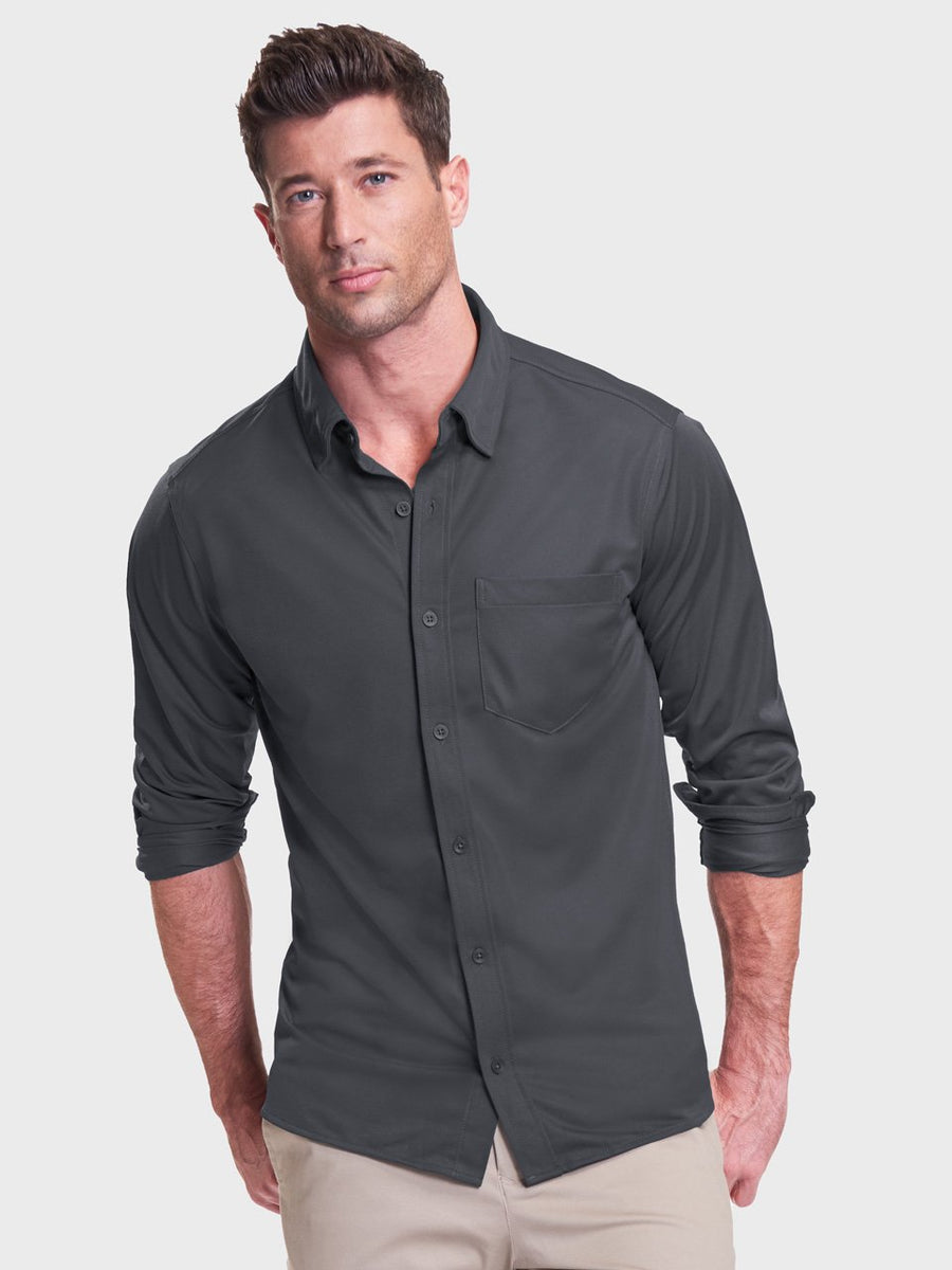 Men's X1 Performance Knit Shirt | Stylish Corporate Uniforms and Career ...