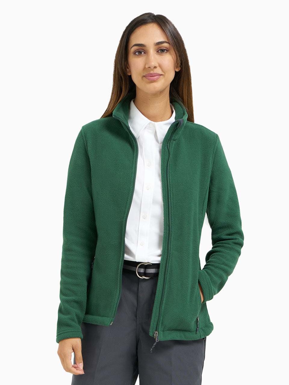 Ladies' Essential Full Zip Fleece Jacket – ICO Uniforms