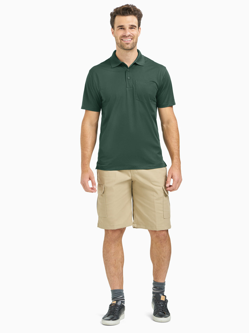 Men's Performance Pocket Polo – ICO Uniforms