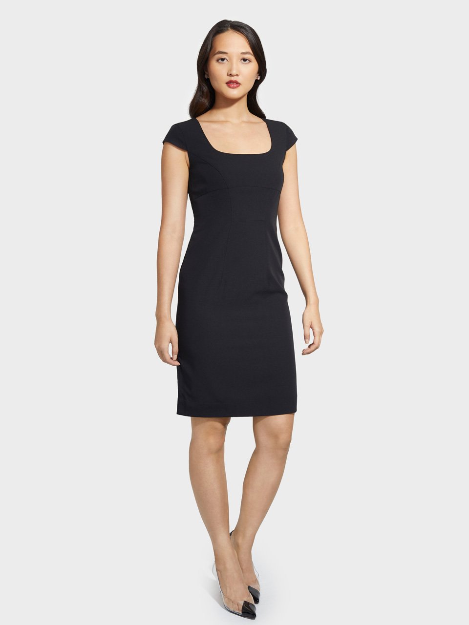 Ladies' Cap Sleeve Dress | Stylish Corporate Uniforms and Career Apparel ICO Uniforms Ladies' Cap Sleeve Dress | Stylish Corporate Uniforms and Career Apparel ICO Uniforms