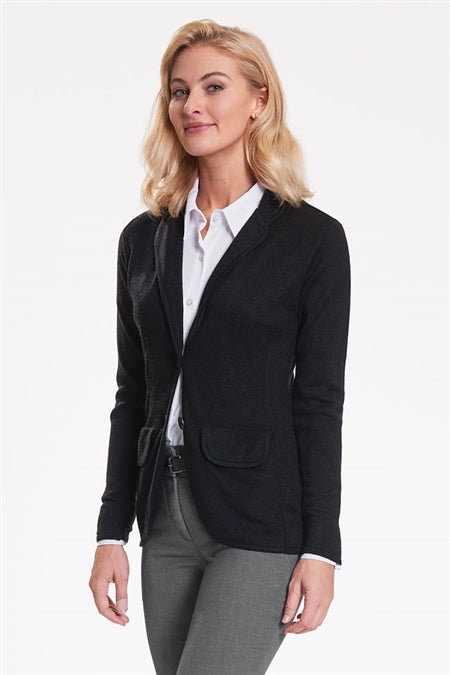 Black sweater blazer womens best sale